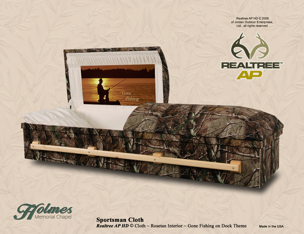 Sportsman Camo Cloth (Fishing on Dock)